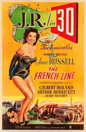 The French Line Photo Sign 8in x 12in