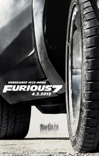 Furious 7 movie poster Sign 8in x 12in