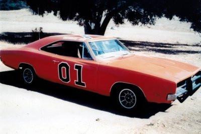 General Lee poster tin Metal Print Wall Art