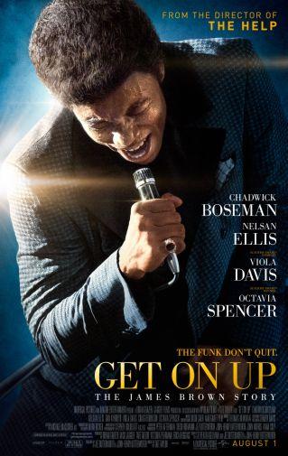 Get On Up movie poster Sign 8in x 12in