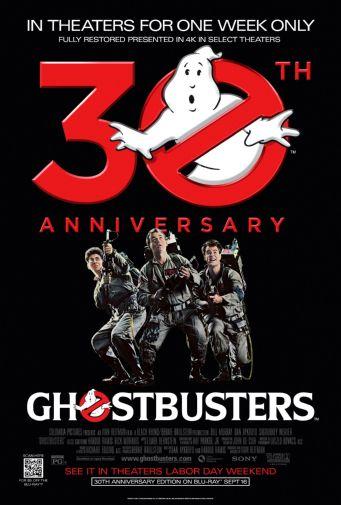 Ghostbusters 30Th Anniversary movie poster Sign 8in x 12in