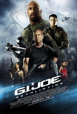 Gi Joe Retaliation Metal Print 8in x 12in