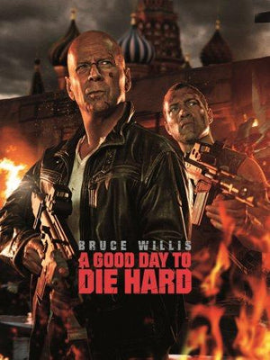 Good Day To Die Hard Metal Movie Poster 8in x 12in