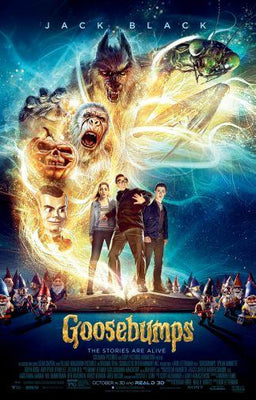 Goosebumps Metal Movie Poster 8in x 12in