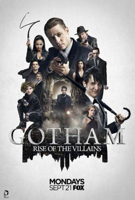 Gotham poster tin Metal Print Wall Art
