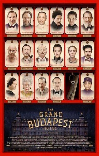 Grand Budapest Hotel Metal Print 8in x 12in