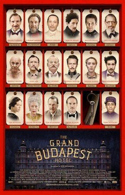 Grand Budapest Hotel Metal Print 8in x 12in