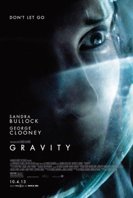 Gravity movie poster Metal Print 8in x 12in