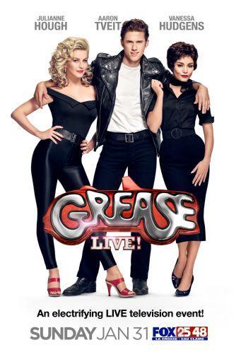 Grease Live Cast Metal Print 8in x 12in