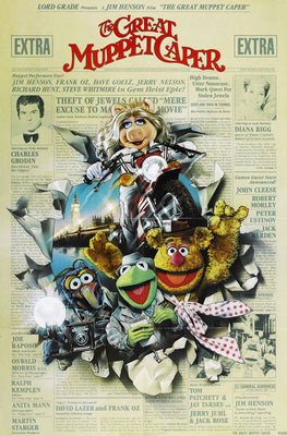 The Great Muppet Caper Movie Poster 24x36 24x36 The Poster Depot