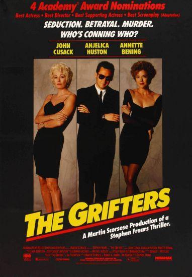 Grifters movie poster Sign 8in x 12in