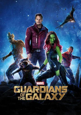 Guardians Of The Galaxy Small Metal Print 8in x 12in The Poster Depot