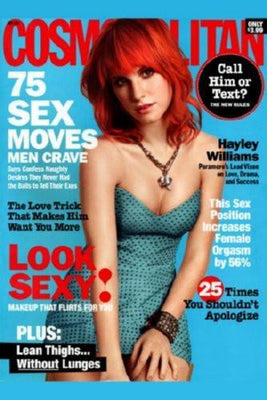 Haley Williams Cosmopolitan Cover Metal Poster Choose Style The Poster Depot