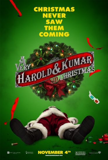 A Very Harold And Kumar 3D Christmas Poster 11x17 61cm x 91cm The Poster Depot