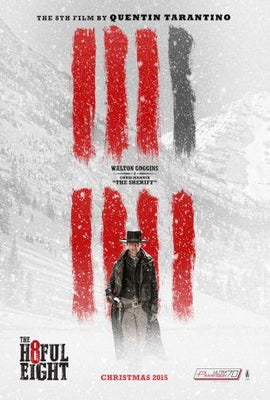 Hateful Eight The Metal Movie Poster 8in x 12in