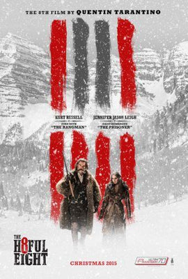 Hateful Eight The Metal Movie Poster 8in x 12in