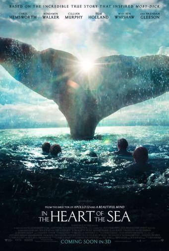 Heart Of The Sea movie poster Sign 8in x 12in