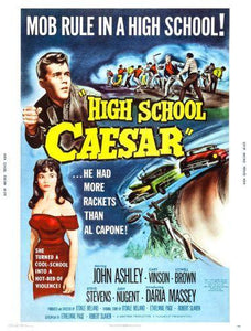 High School Caesar movie poster Sign 8in x 12in