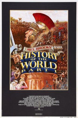History Of The World Part I Metal Movie Poster 8in x 12in