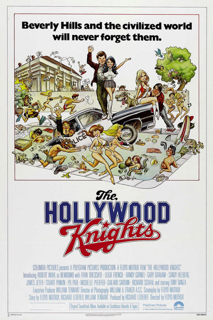 the hollywood knights poster