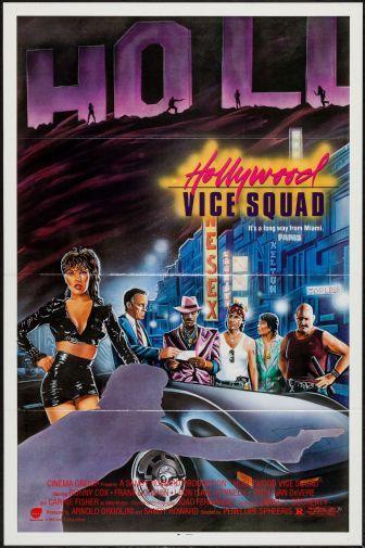 Hollywood Vice Squad movie poster Sign 8in x 12in