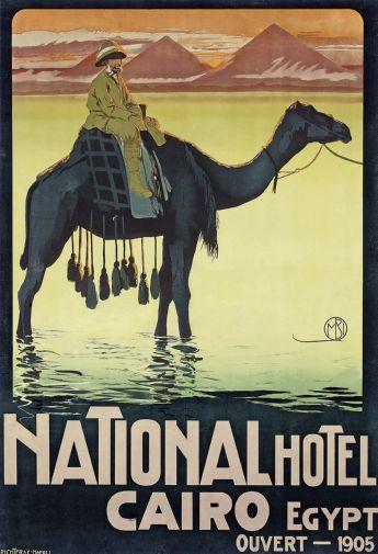 Egypt Hotel Cairo 1905 Poster 27x40 The Poster Depot The Poster Depot
