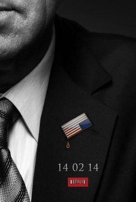 House Of Cards poster tin Metal Print Wall Art