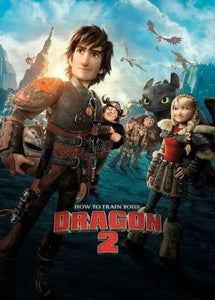 How To Train Your Dragon 2 Movie poster 16inx24in Poster 16x24 - Fame Collectibles
