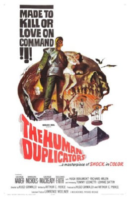 Human Duplicators Movie Poster 11x17 Mini Poster