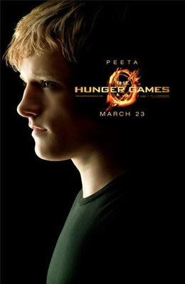 Hunger Games Peeta Movie poster for sale cheap United States USA