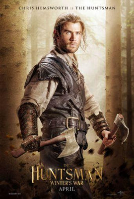 Huntsman Winters War movie poster Metal Print 8in x 12in