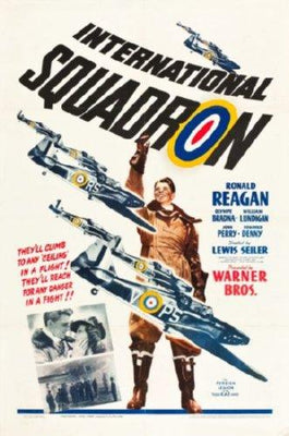 International Squadron Metal Movie Poster 8in x 12in