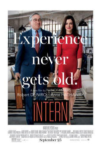 Intern The movie poster Sign 8in x 12in