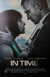 In Time movie poster Sign 8in x 12in