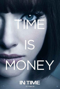 In Time movie poster Sign 8in x 12in