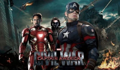 Captain America Civil War Movie Poster Print 11 inch x 17 inch The Poster Depot