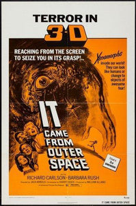 It Came From Outer Space movie poster Sign 8in x 12in