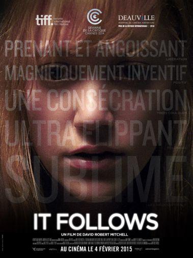 It Follows Metal Movie Poster 8in x 12in