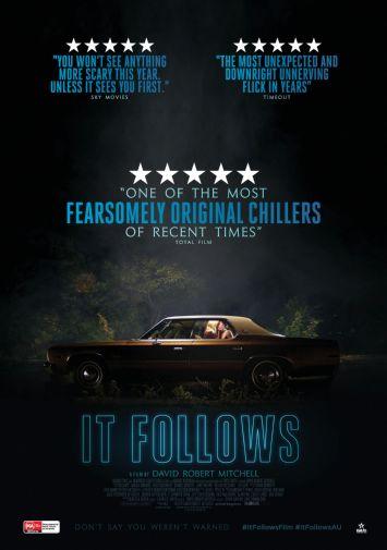 It Follows Metal Movie Poster 8in x 12in