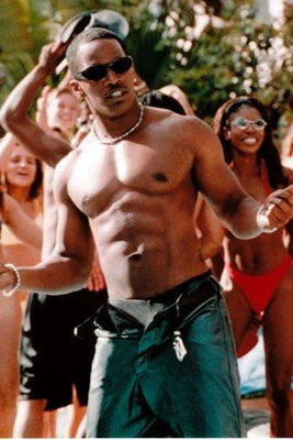 jamie foxx poster tin Metal Print Wall Art