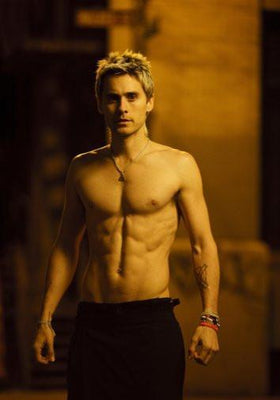 jared leto poster tin Metal Print Wall Art