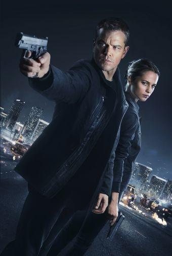 Jason Bourne movie poster Sign 8in x 12in
