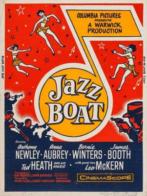 Jazz Boat Metal Movie Poster 8in x 12in