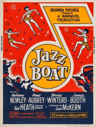 Jazz Boat movie poster Sign 8in x 12in