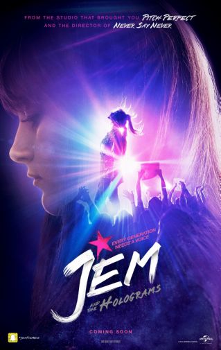 Jem And The Holograms Movie Mini poster 11inx17in