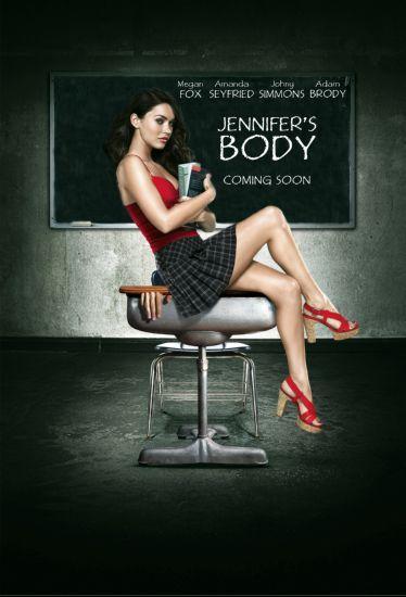Jennifers Body movie poster Metal Print 8in x 12in