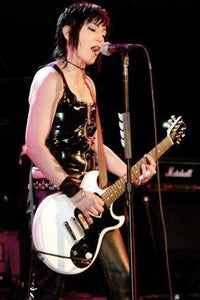 Joan Jett poster tin sign Wall Art