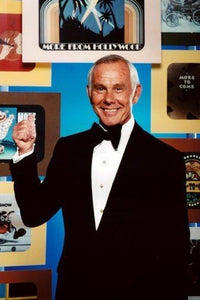 Johnny Carson poster tin sign Wall Art