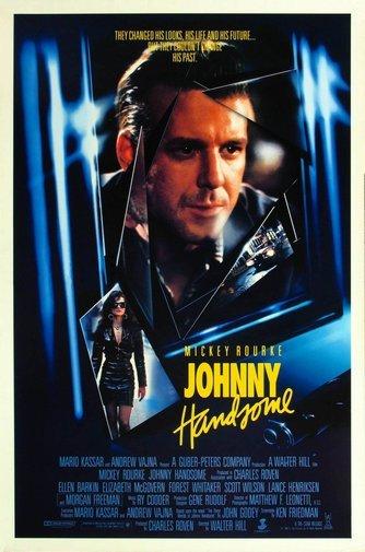 Johnny Handsome Photo Sign 8in x 12in