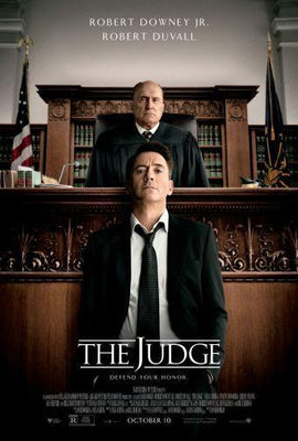 Judge The Robert Downey Jr movie poster Metal Print 8in x 12in
